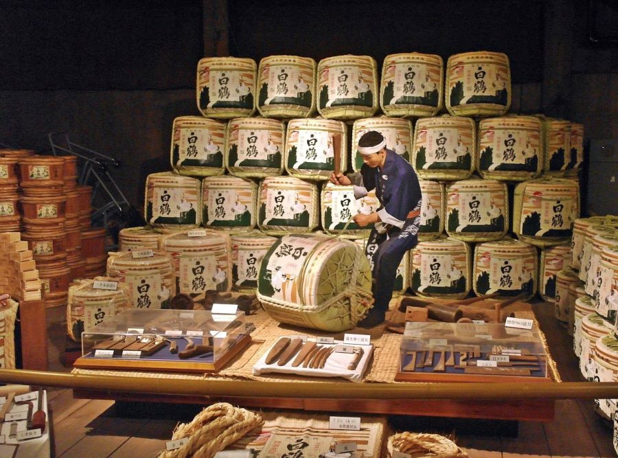 Bảo tàng nhà máy rượu Sake tại Nhật Bản